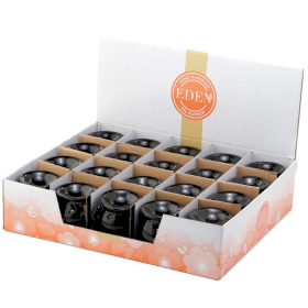 20x Eden Small Black Cauldron Oil Burner