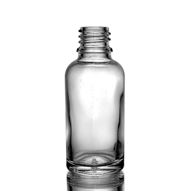 330x 30ml Smokey Grey Glass Dropper Bottle