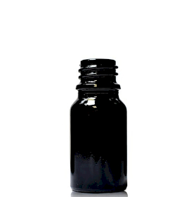 255x 5ml Black Glass Dropper Bottle