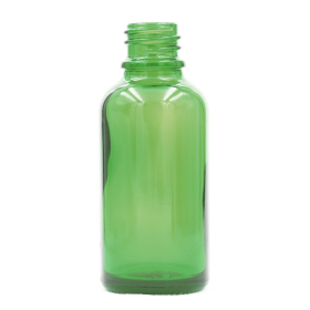 70x 100ml Green Glass Dropper Bottle  - No Cap