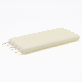 100x Ivory Dinner Candle