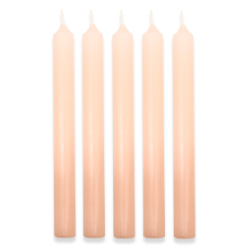 100x Peach Dinner Candle