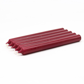 100x Bordeaux Dinner Candle