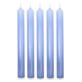 100x Pollar Blue Dinner Candle