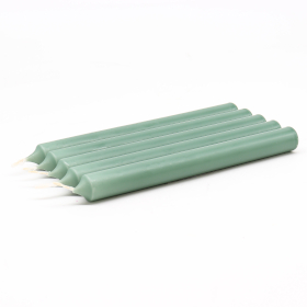 100x Emerald Dinner Candle