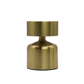 Touch Lamp - Flat Mushroom Bronze - USB-C LED Light