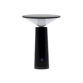 Touch Lamp - Black Mushroom - USB-C LED Light