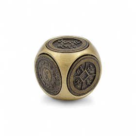 3x Feng Shui Fortune - Traditional Zodiac Symbol Dice