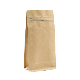 50x Med Coffee Bag with Aroma Vent - 13.5x26.5cm (500gm)