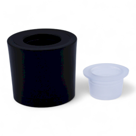 6x Diffuser Fitting 28mm - Black Plastic Tower  (fits 21 -33)