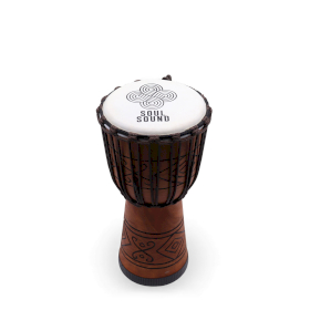 Medium Pro Djembe Drum - Soul Sound (low) - Medium 40cm (18cm Diameter)