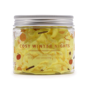 3x Cosy Winter Nights Whipped Soap 120g