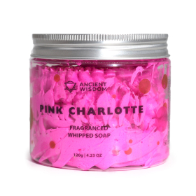 3x Pink Charlotte Whipped Soap 120g