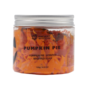 3x Pumpkin Pie Whipped Soap 120g