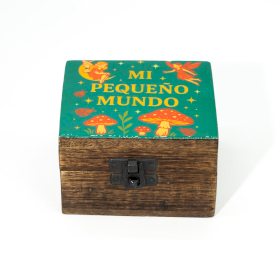 Small Enamelled Box  - Mi Pequeno Mundo