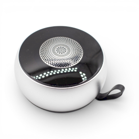 Silver Mandela Lighting Effect Mini Speaker