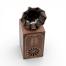 Retro Tall Gramophone Speaker (Extra Loud) - Bluetooth
