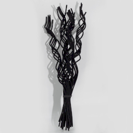 Black Twisted Branches 3mm x 28cm (approx. 50 pcs)