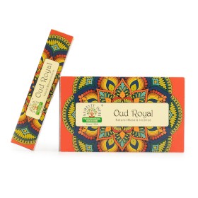 12x Namaste Mandala Masala Incense - Oud Royal