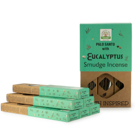 12x Earth Inspired Smudge Incense - Eucalyptus