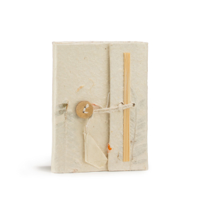 Mini Lokta Mixed Flowers Notebook (12x8cm) 40 leafs