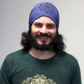 6x Nomad Sari - Hippy Headband - Blockprint Assorted Designs - (56x25cm) Free size