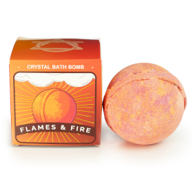 3x Crystal Bath Bomb - Fire