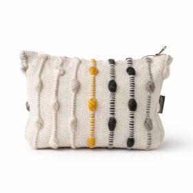 3x Nomad Sari Indian Jacquard Toiletry Bag - Hippie Knot