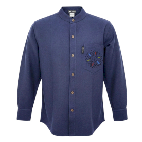 XLarge - Nomad Sari Kathmandu Shirt - Indigo