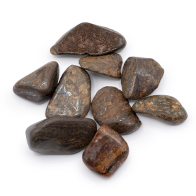 9x L Tumble Stones - Bronzite
