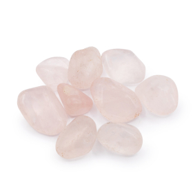 9x L Tumble Stones - Pink Girasol