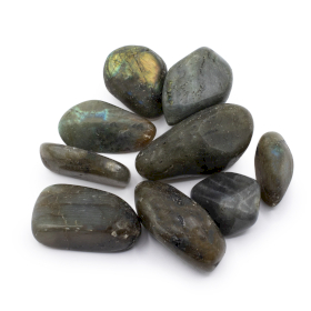 9x L Tumble Stones - Labradorite