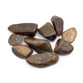 9x M Tumble Stones - Bronzite