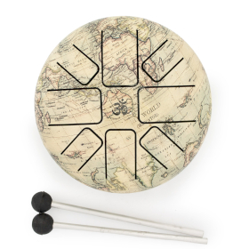 Low Med Hapi Drum Atlas - 15x7cm
