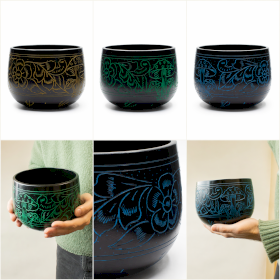 Cauldron Singing Bowl - Magic Mushroom - Set of 6