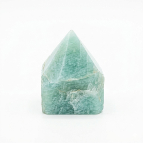 Bulk Gemstone Top Polished Points - Indian Amazonite (approx 5-6 pieces)