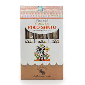 12x 30g Golden Palo Santo Smudging Resin Sticks (6s)