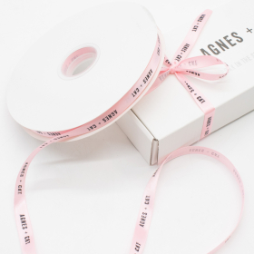 Agnes & Cat 12mm x 90m Ribbon - Pink