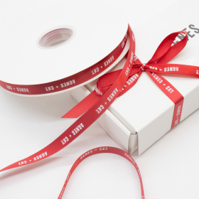 Agnes & Cat 12mm x 90m Ribbon - Red