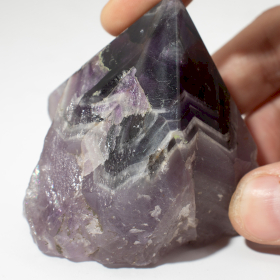 Bulk Gemstone Top Polished Points - Amethyst A grade (approx 5-6 pieces)
