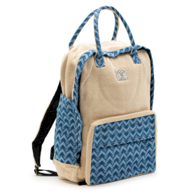 Large Kathmandu Backpack - Dhaka Design (39x28x13cm)