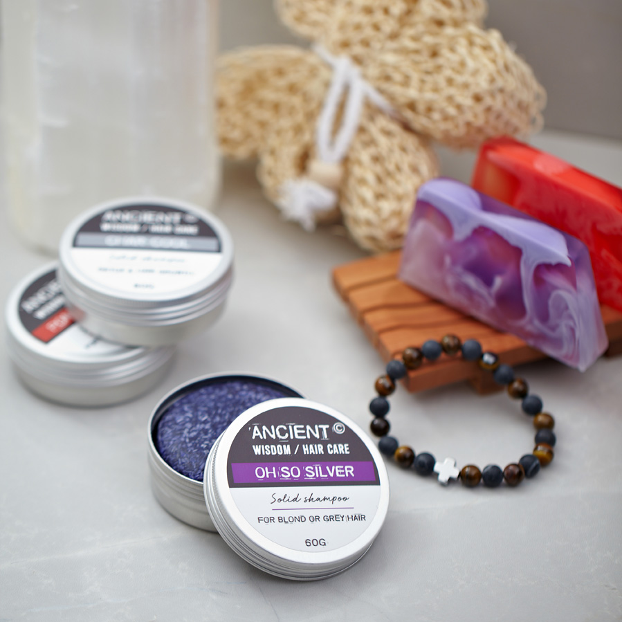 Wholesale Solid Shampoo Bars and Conditioners 60g Ancient Wisdom