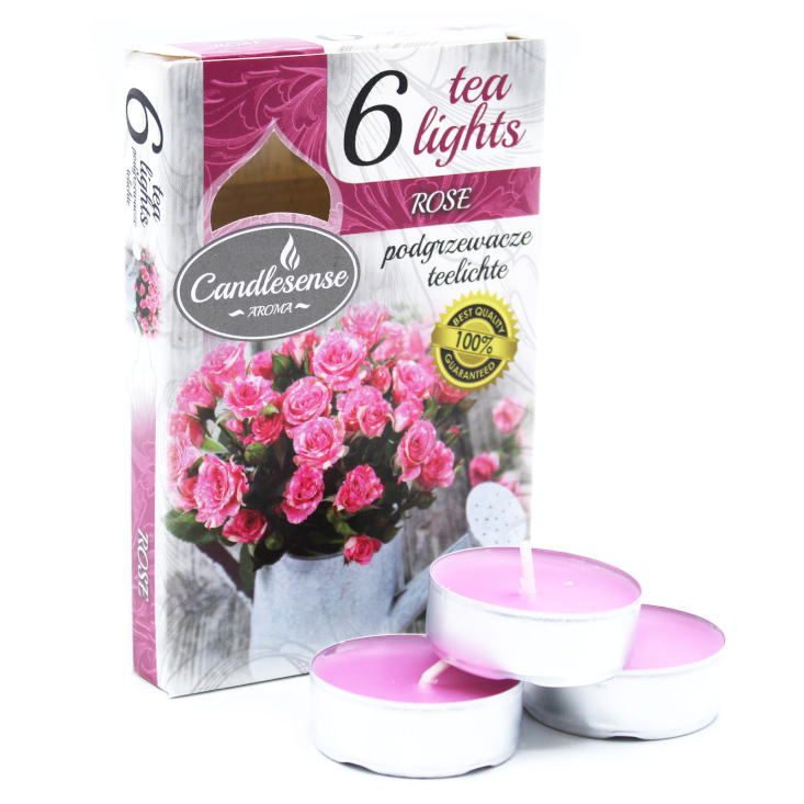 Wholesale Set of 6 Scented Tealights