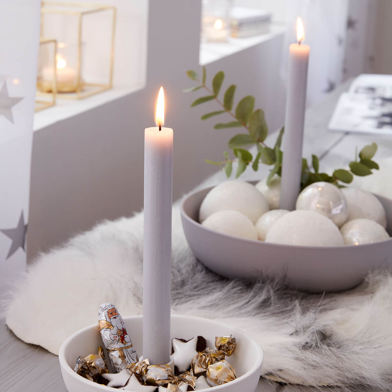 Wholesale Pure Natural Wax Dinner Candle Ancient Wisdom Giftware Supplier