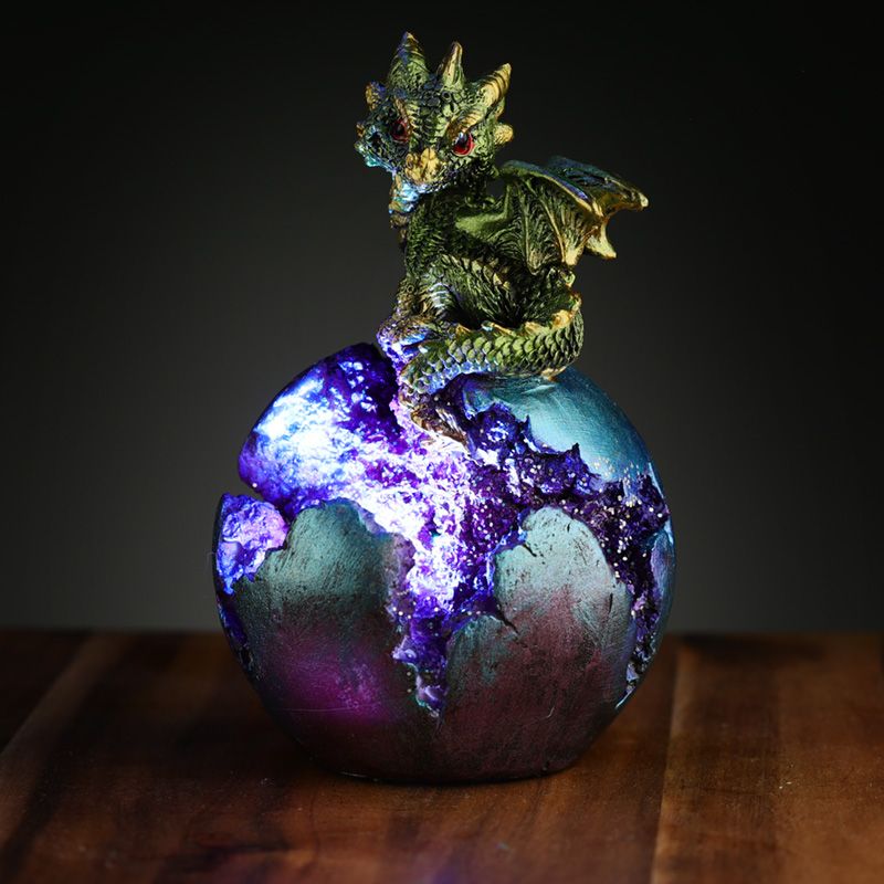resin dragon statues