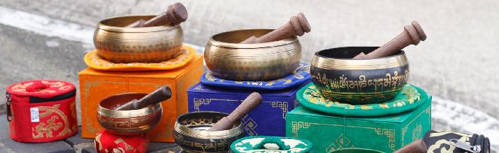 Tibetan singing bowls