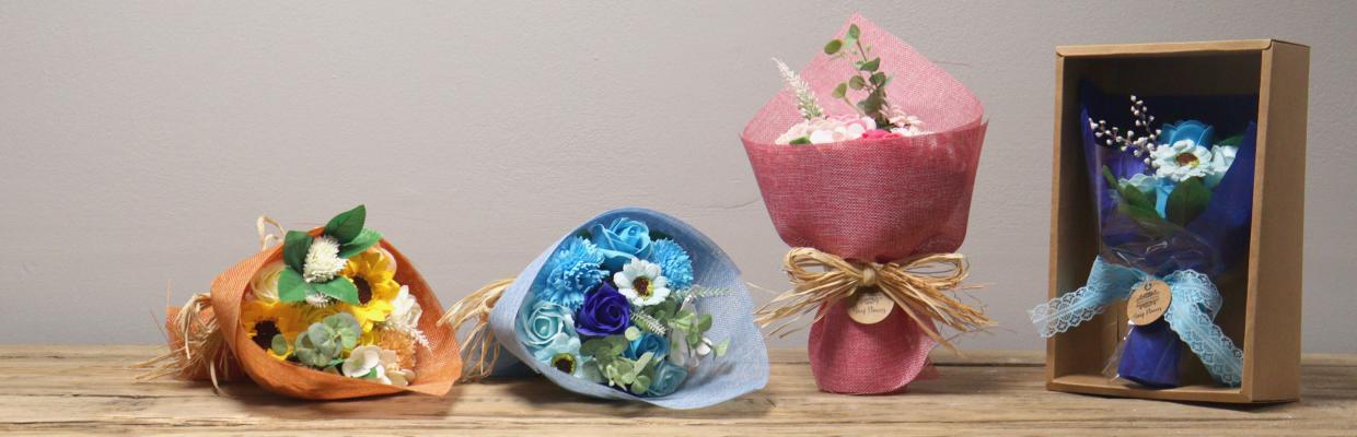 Wholesale Soap Flower Bouquets