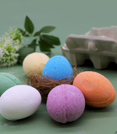 egg bath bombs