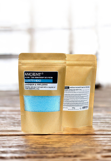 Wholesale Aromatherapy Bath Potion in Kraft Bag 350g