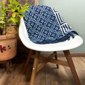 Handmade Indigo Throws Wholesale